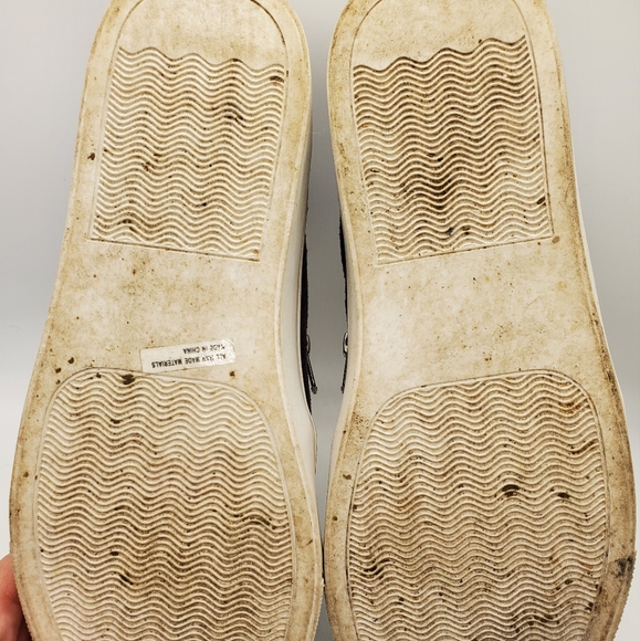 Report Alexa Dark Gray Perforated Comfort Slip on Loafer Sneakers - Picture 4 of 6